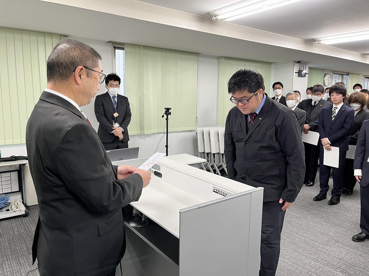 永年勤続表彰